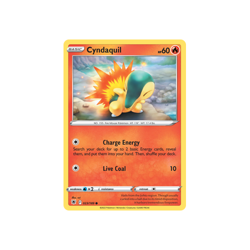 Cyndaquil Common 023/189 Astral Radiance