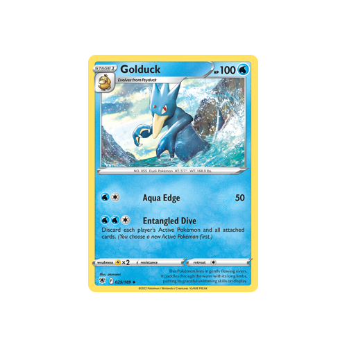 Golduck Uncommon 029/189 Astral Radiance