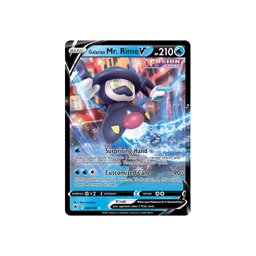Galarian Mr. Rime V Ultra Rare 049/189 Astral Radiance