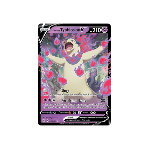 Hisuian Typhlosion V Ultra Rare 053/189 Astral Radiance