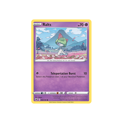 Ralts Common 060/189 Astral Radiance