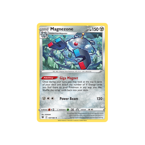 Magnezone Holo Rare 107/189 Astral Radiance