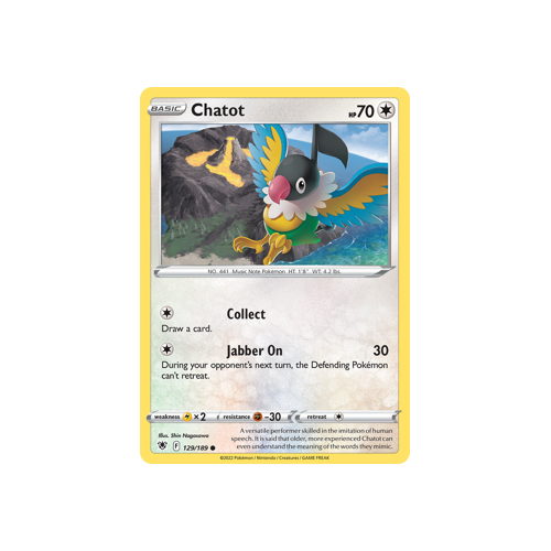 Chatot Common 129/189 Astral Radiance