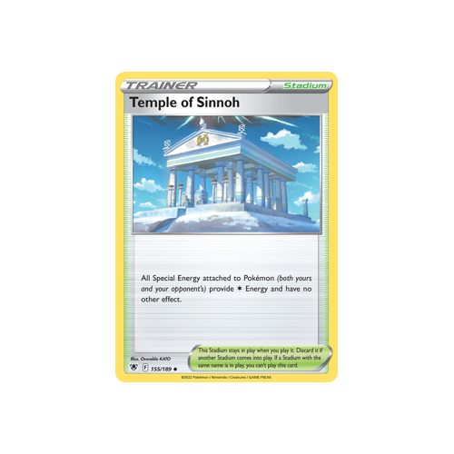 Temple of Sinnoh Uncommon 155/189 Astral Radiance
