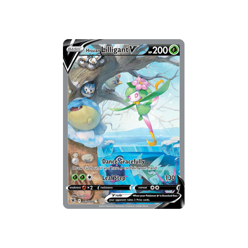 Hisuian Lilligant V (Alternate Full Art) Ultra Rare 163/189 Astral Radiance