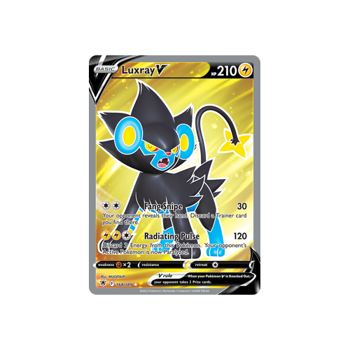 Luxray V (Full Art) Ultra Rare 168/189 Astral Radiance