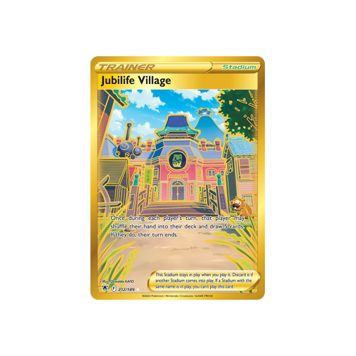 Jubilife Village (Secret) Ultra Rare 212/189 Astral Radiance