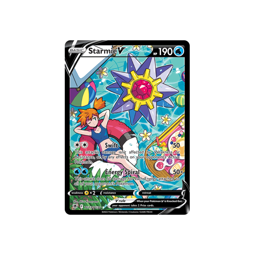 Starmie V Ultra Rare TG13/TG30 Astral Radiance Trainer Gallery