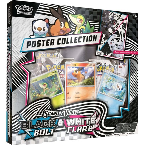 Unova Poster Collection - Black Bolt and White Flare