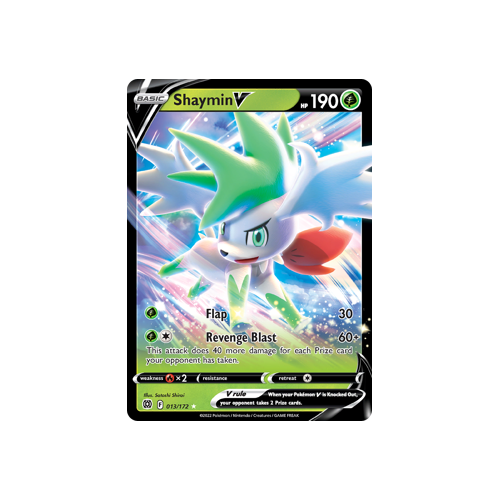 Shaymin V Ultra Rare 013/172 Brilliant Stars Singles