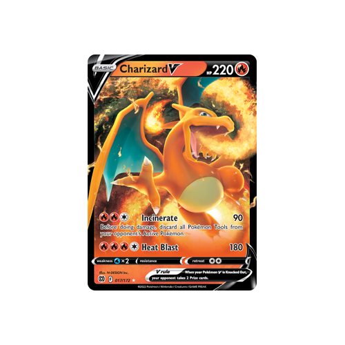 Charizard V Ultra Rare 017/172 Brilliant Stars Singles