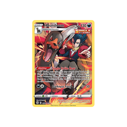 Houndoom Ultra Rare TG10/TG30 Brilliant Stars Trainer Gallery