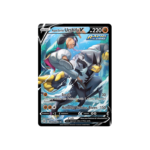 Rapid Strike Urshifu V Ultra Rare TG20/TG30 Brilliant Stars Trainer Gallery