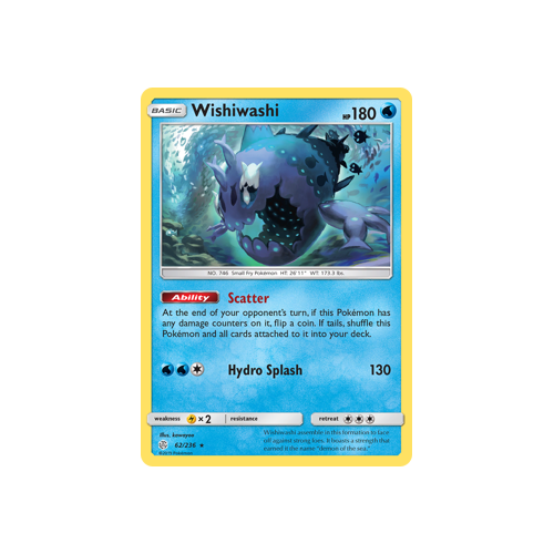 Wishiwashi (62/236) Cosmic Eclipse