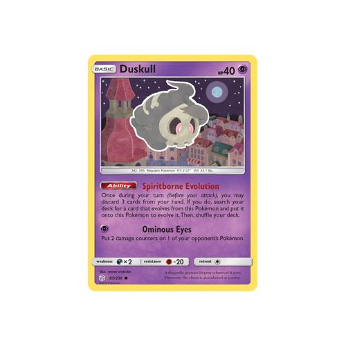 Duskull (83/236) Cosmic Eclipse