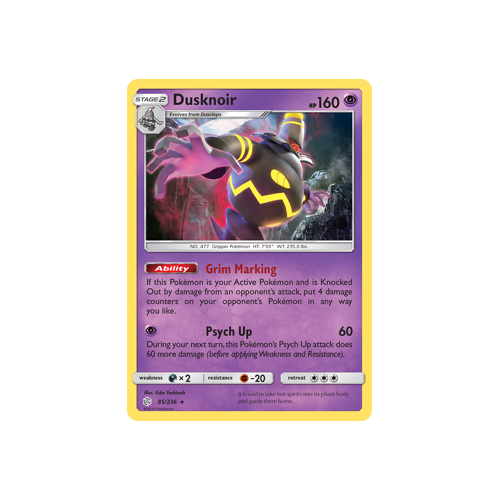 Dusknoir (85/236) Cosmic Eclipse