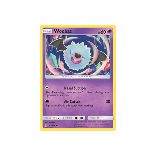 Woobat (87/236) Cosmic Eclipse