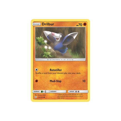 Drilbur (114/236) Cosmic Eclipse