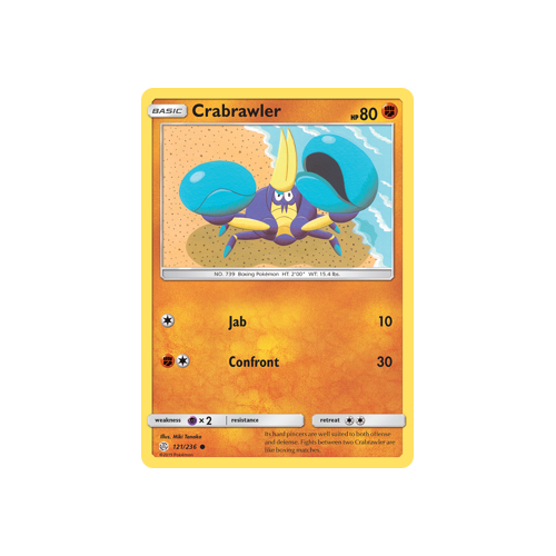 Crabrawler (121/236) Cosmic Eclipse