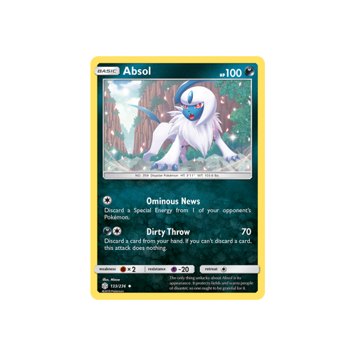 Absol (133/236) Cosmic Eclipse