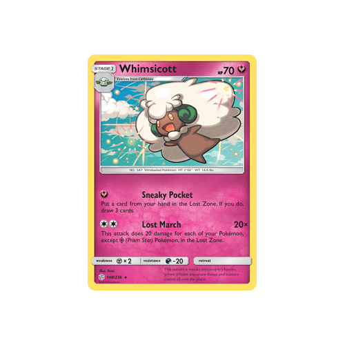 Whimsicott (148/236) Cosmic Eclipse