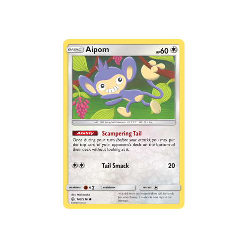 Aipom (169/236) Cosmic Eclipse
