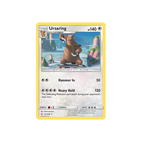 Ursaring (172/236) Cosmic Eclipse
