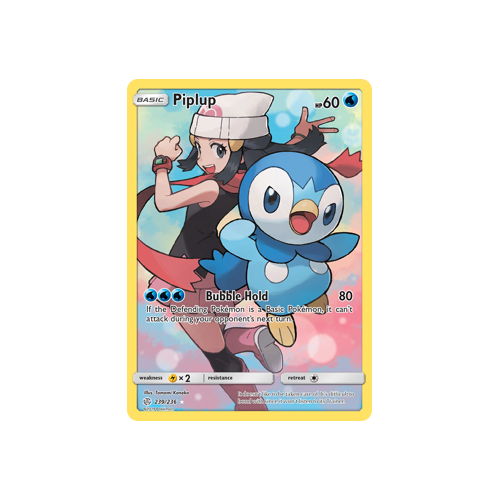 Piplup Character Art (239/236) Cosmic Eclipse