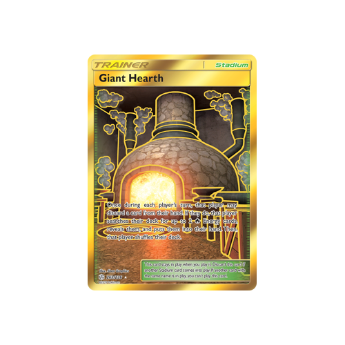 Giant Hearth Hyper Secret Rare (263/236) Cosmic Eclipse