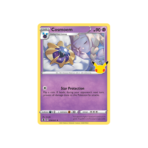 Cosmoem Holo Rare 014/025 Celebrations