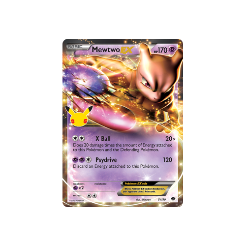 Mewtwo EX Classic Collection 54/99 Celebrations
