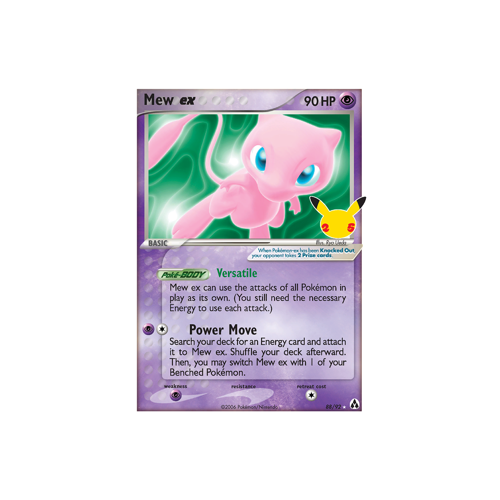 Mew ex Classic Collection 88/92 Celebrations