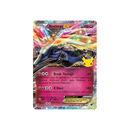 Xerneas EX Classic Collection 97/146 Celebrations