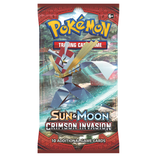 Sun & Moon Crimson Invasion Booster / Blister