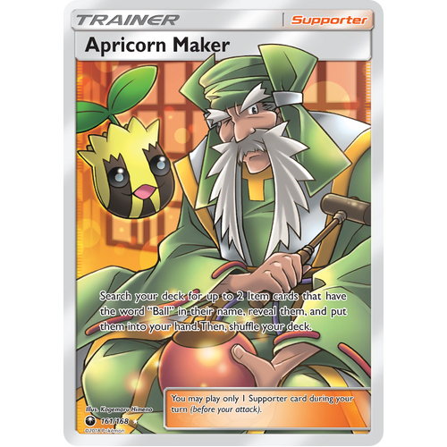 Apricorn Maker Full Art (161/168) Celestial Storm