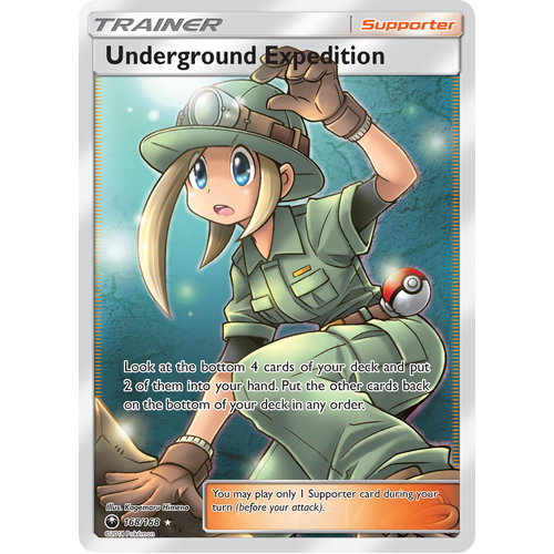 Underground Expedition Full Art (168/168) Celestial Storm