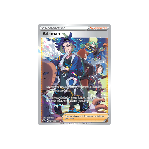 Adaman GG57/GG70 Ultra Rare Galarian Gallery Crown Zenith Pokemon Card Single