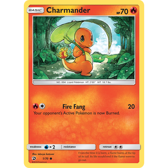 Charmander (1/70) Dragon Majesty