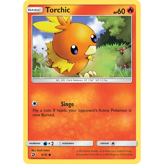 Torchic (4/70) Dragon Majesty