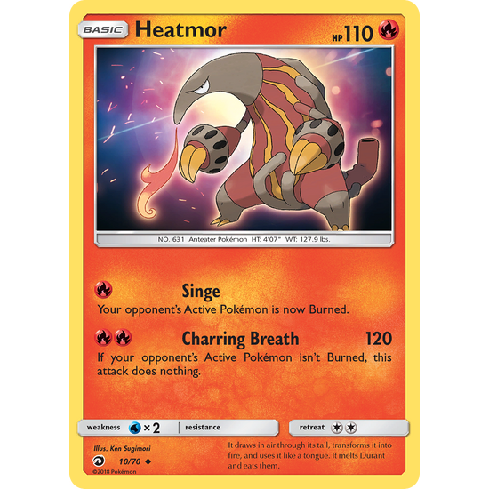 Heatmor (10/70) Dragon Majesty