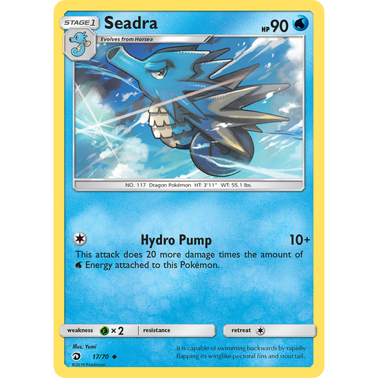 Seadra (17/70) Dragon Majesty
