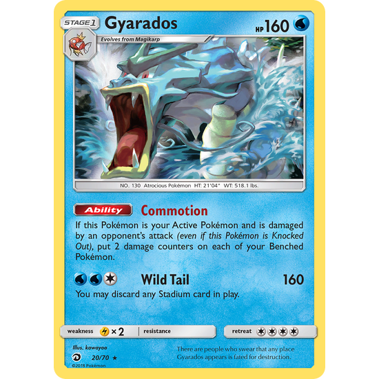 Gyarados (20/70) Dragon Majesty