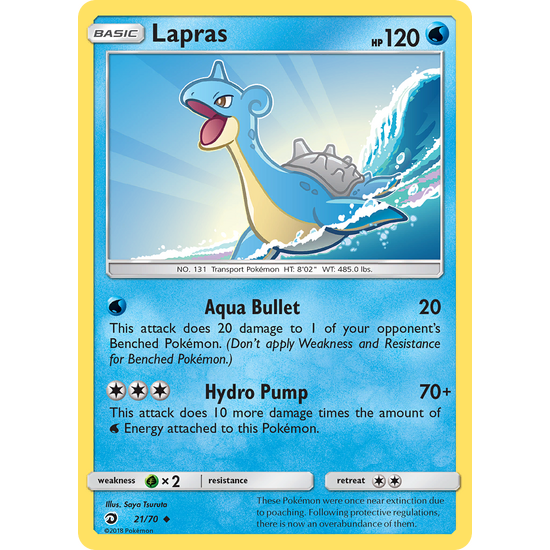 Lapras (21/70) Dragon Majesty