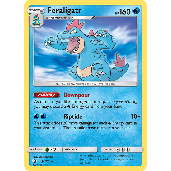 Feraligatr (24/70) Dragon Majesty