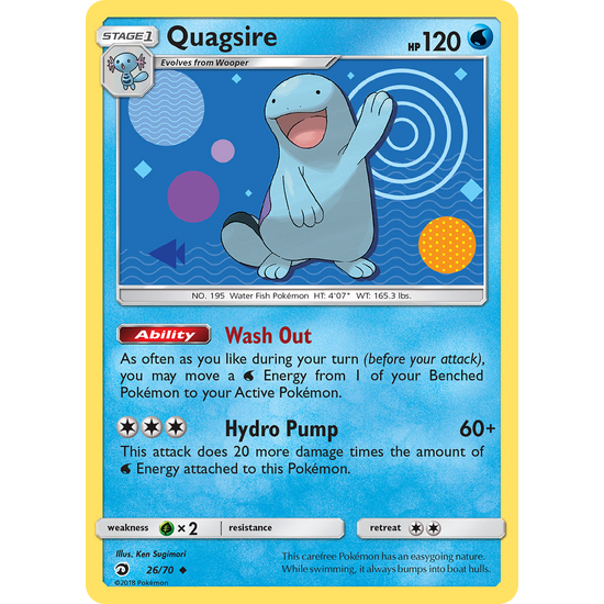 Quagsire (26/70) Dragon Majesty
