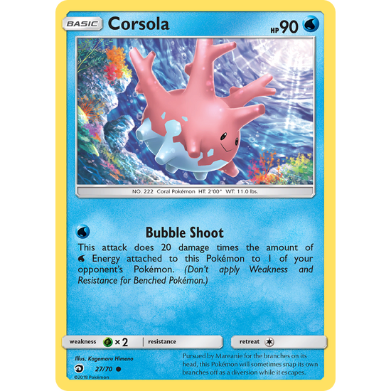 Corsola (27/70) Dragon Majesty