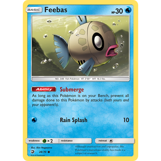Feebas (28/70) Dragon Majesty