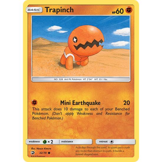 Trapinch (32/70) Dragon Majesty