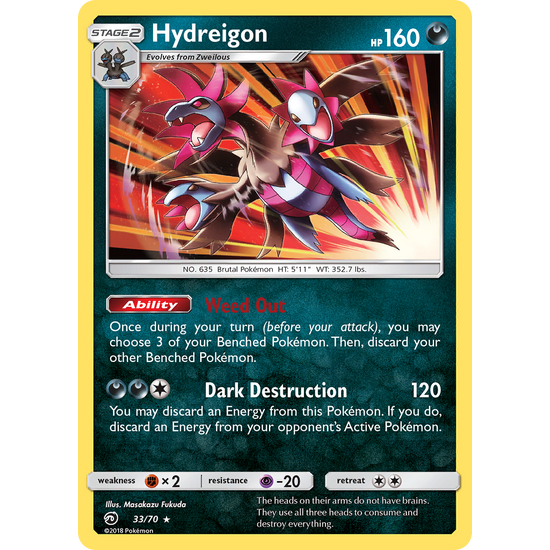 Hydreigon (33/70) Dragon Majesty