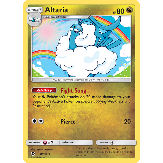 Altaria (40/70) Dragon Majesty